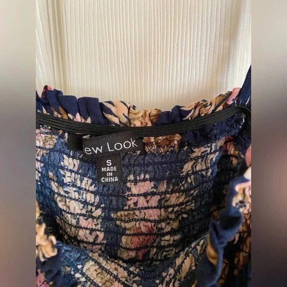 New look floral maxi sundress open sides - Picture 4 of 7